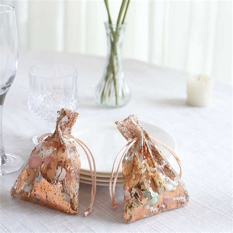 metallic rose gold favor boxes|Amazon.com: Rose Gold Favor Bags.